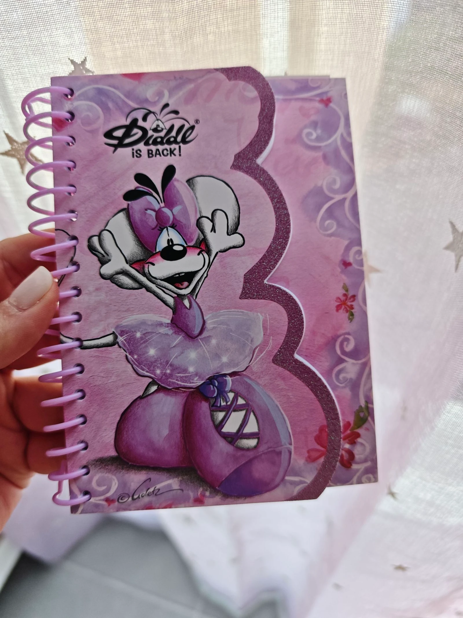 Petit cahier carnet Diddl is Back Diddlina Danseuse France A6